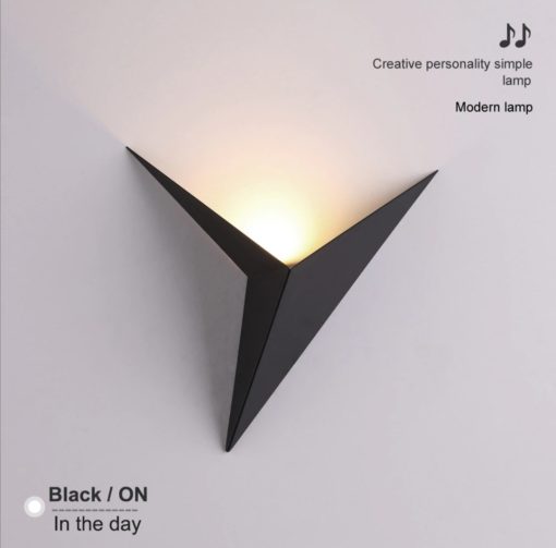 Nordic Triangle Shape Wall Lamp