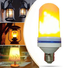 LED Flame Effect Fire Light Bulb