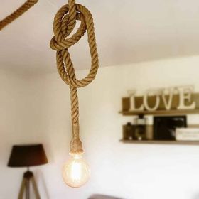 Rope Holder Hanging / Pendant Light