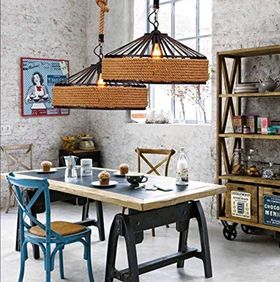 Retro Loft Creative Modern Design Pendant Hanging Lamp
