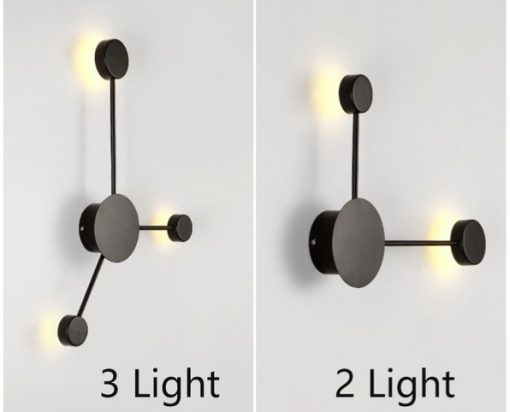 Nordic Geometric Wall Light 2 Heads