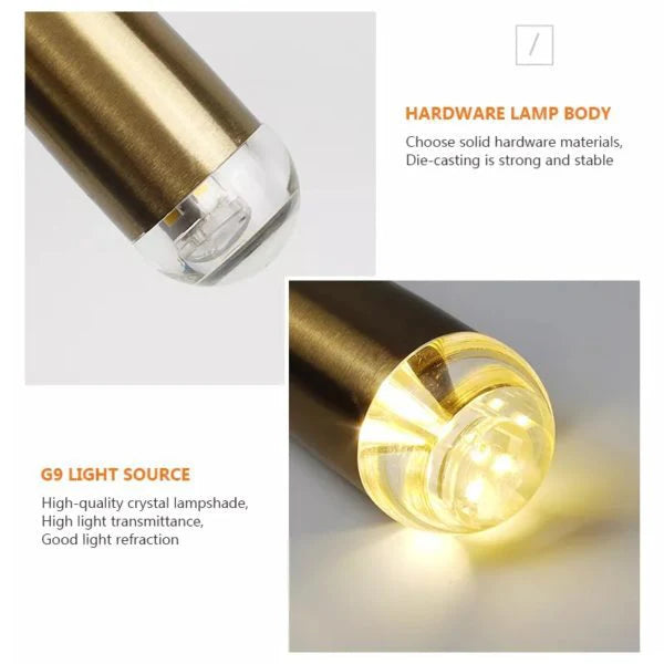 Long Tube Pendant Light