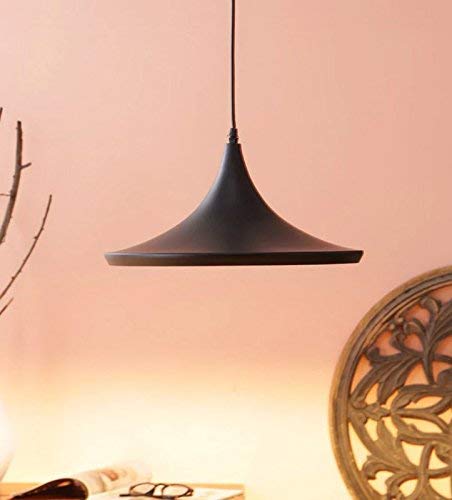 Vintage Black Metal  Hanging Light