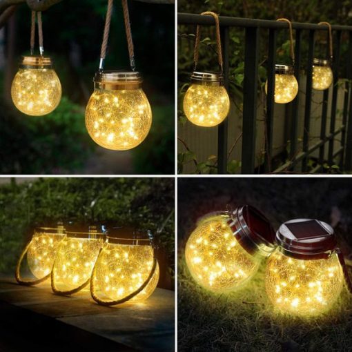 Solar StringJar Lamp (Waterproof)
