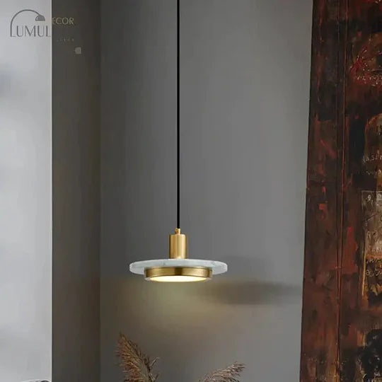 Modern Nordic Postmodern Designer Simple Marble Chandelier