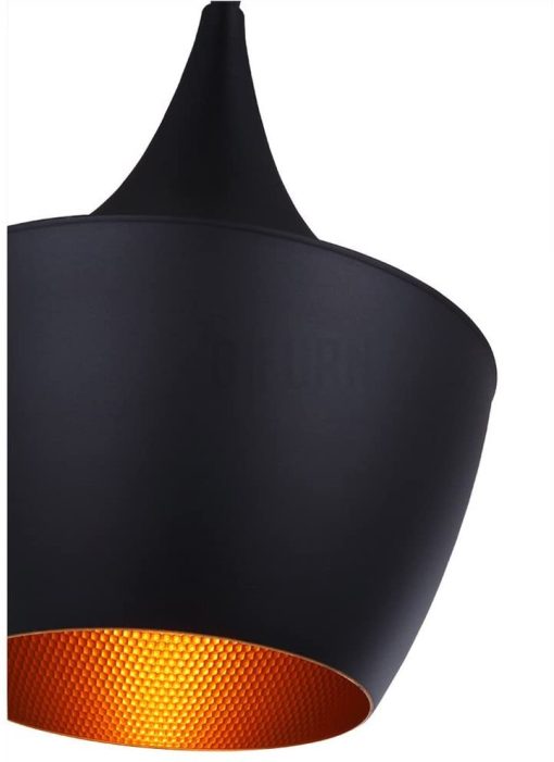 Falcon Vintage Black Metal Hanging Light