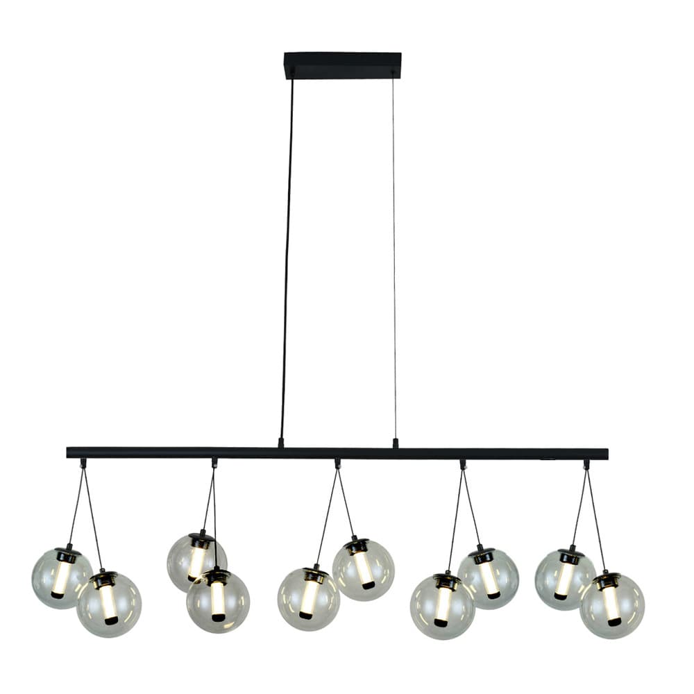 Linear Globe Chandelier