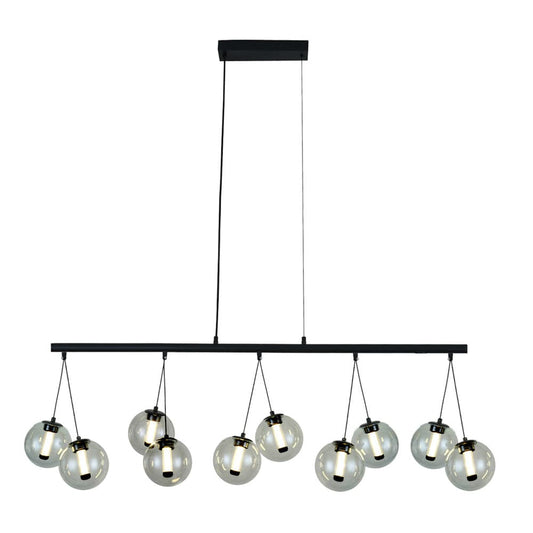 Linear Globe Chandelier