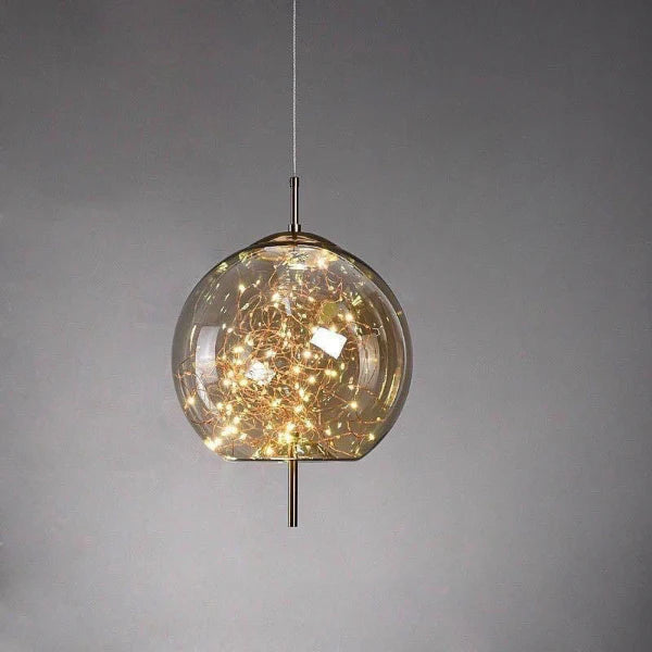 Galaxy Stars Glow Hanging Light