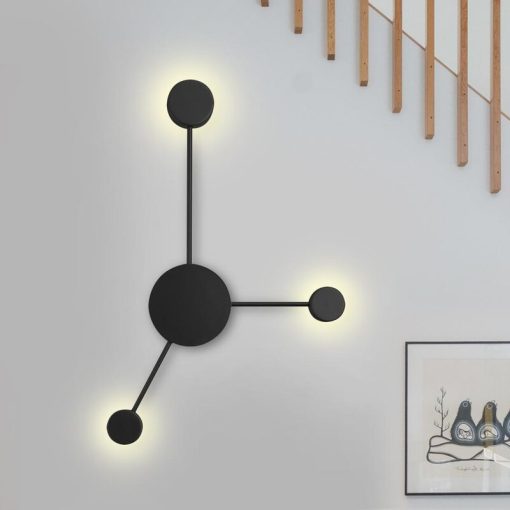 Nordic Geometric Wall Light 3 Heads