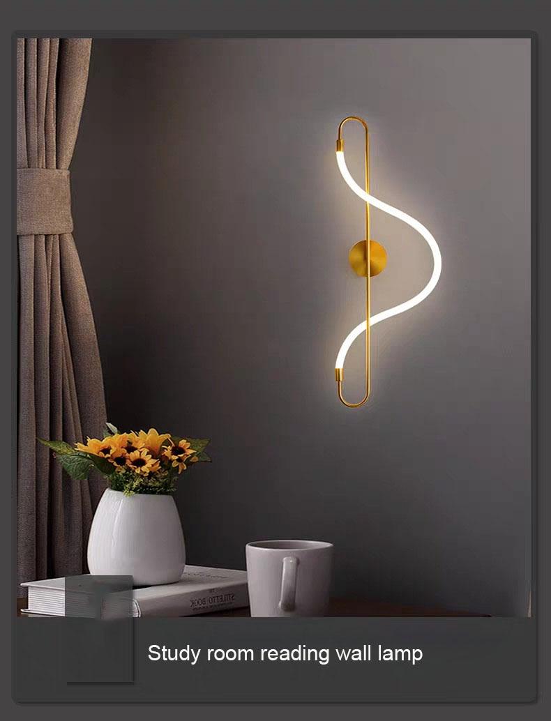 Modern Artistic Long Tube Wall Lamp