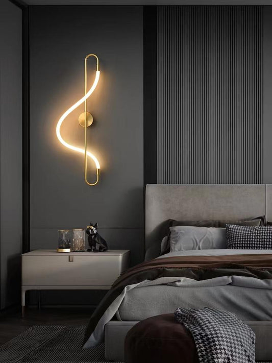 Modern Artistic Long Tube Wall Lamp