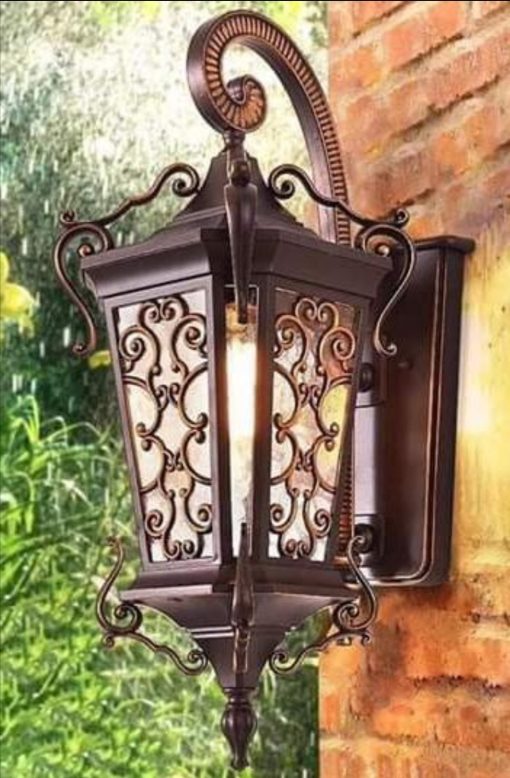 European Victorian Wall Lamp Traditional Outdoor Wall Light