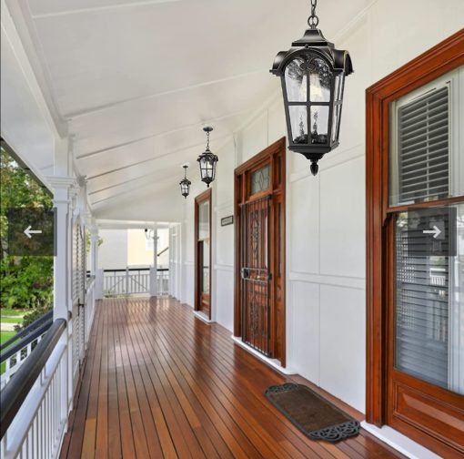 Vintage Exterior Hanging Outdoor Pendant Light Fixture