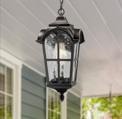 Vintage Exterior Hanging Outdoor Pendant Light Fixture