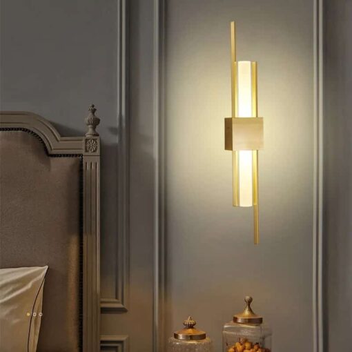 Modern Gold Long Wall Light