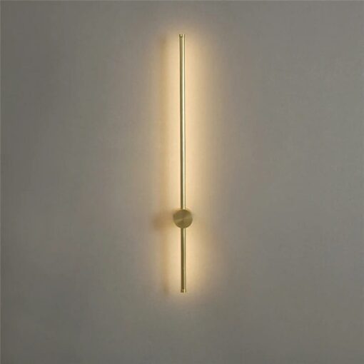 Modern Gold Stick Wall Light