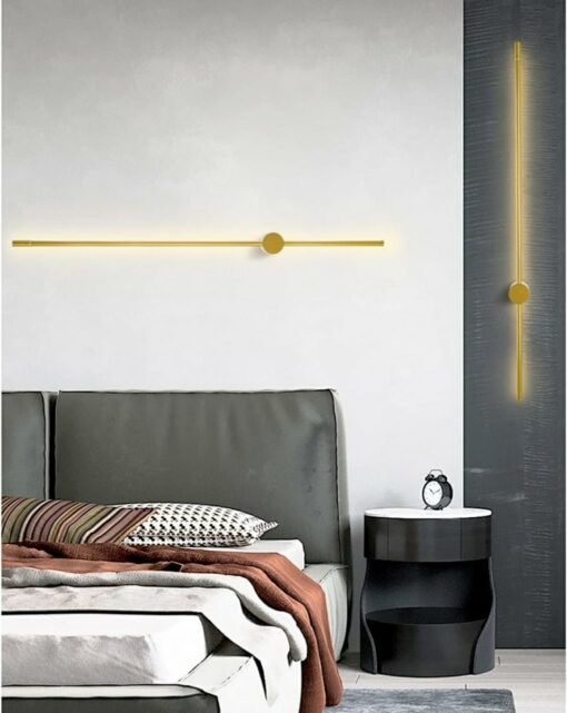 Modern Gold Stick Wall Light