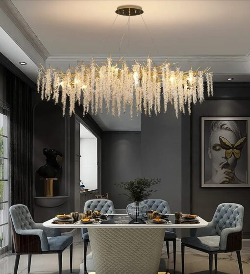 Dinning Crystal Tree Branches Chandelier