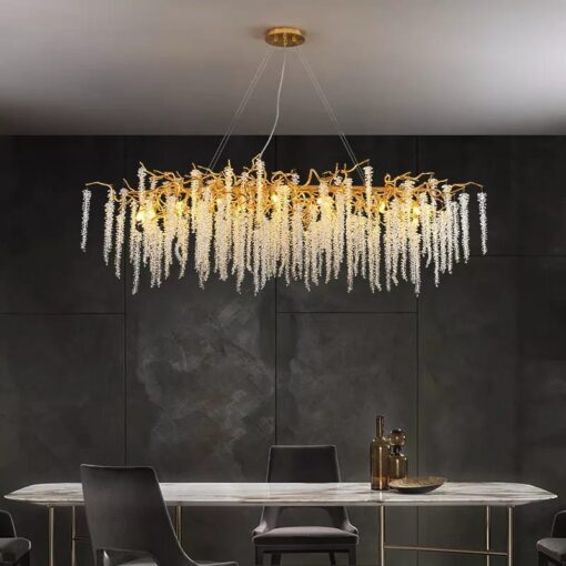 Dinning Crystal Tree Branches Chandelier