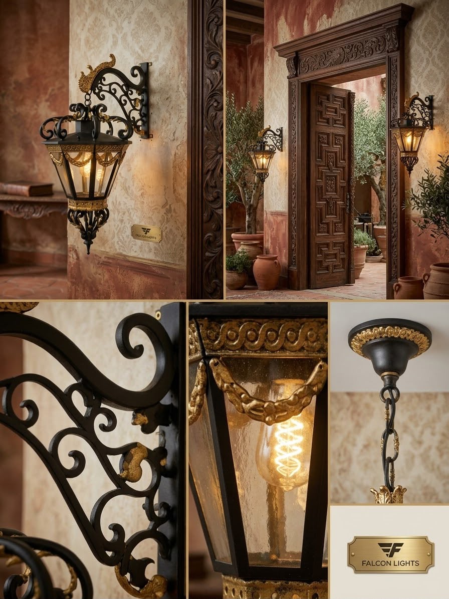 Royal Vintage Exterior Wall Light