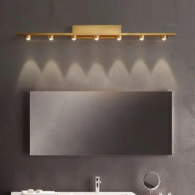 Seven Way Linear Spot Wall Light