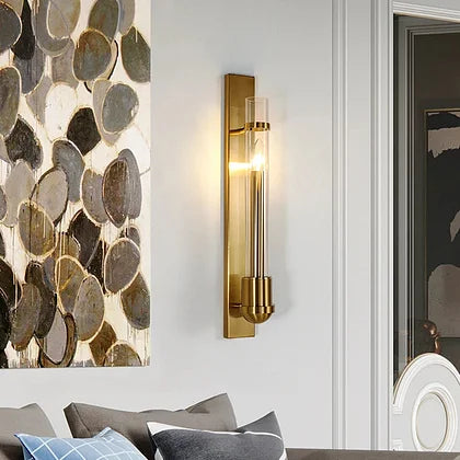 Harper Contemporary Gold Wall Sconce