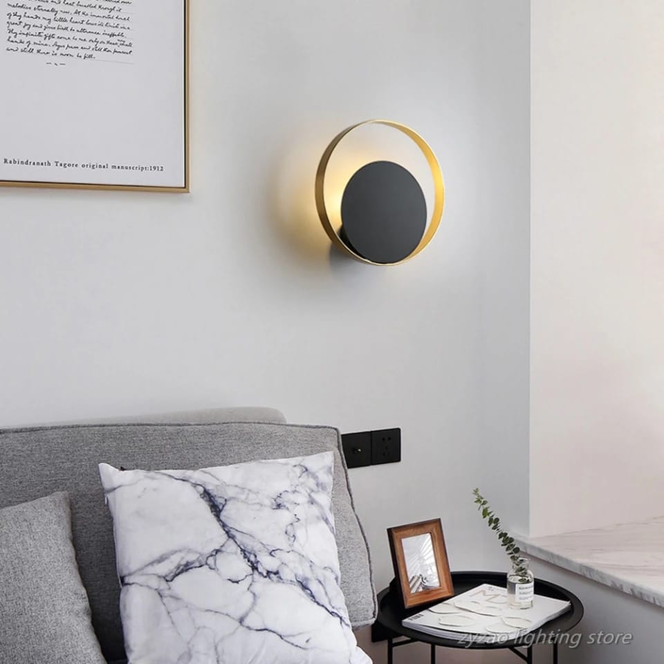 The Double Circle Wall Mounted Light