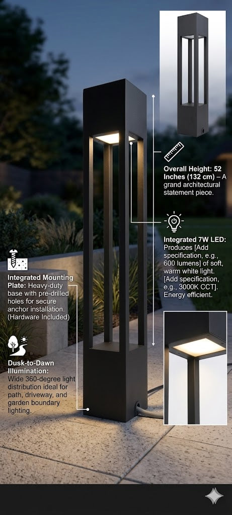 Modern Architectural LED Path Garden Light