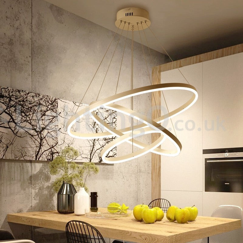 3 Rings Modern LED Chandelier