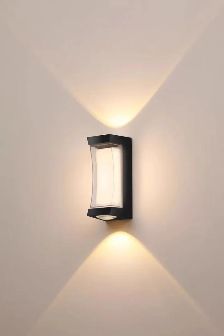 Curved Updown Wall Light