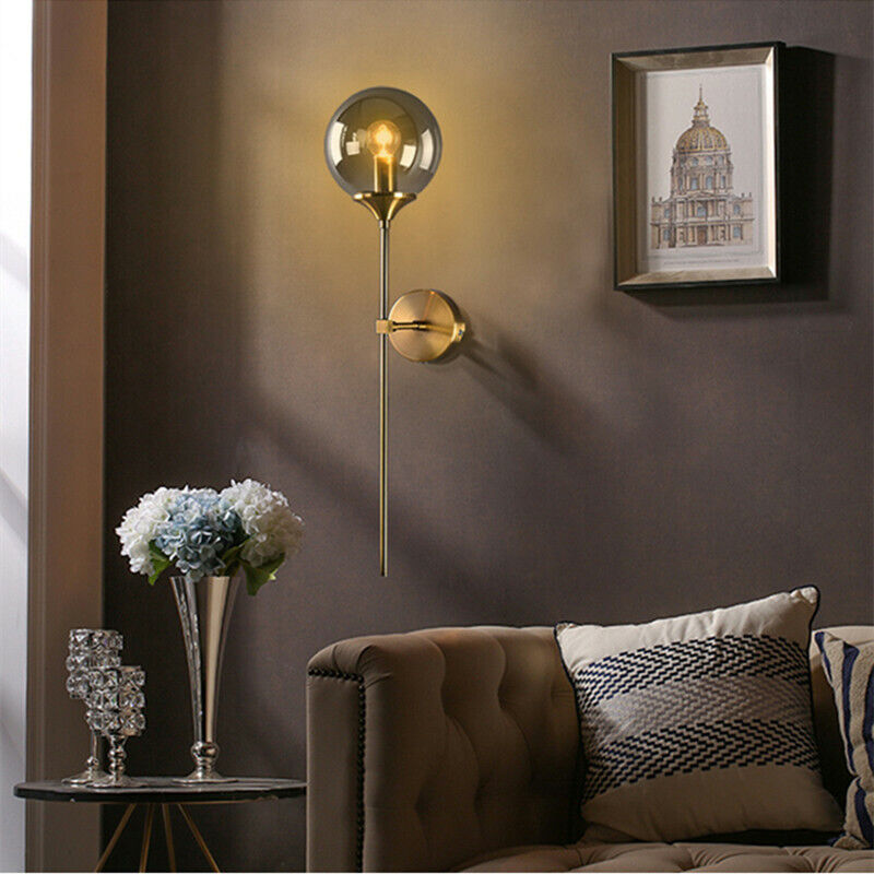 Retro Globe Ball Wall Lamp