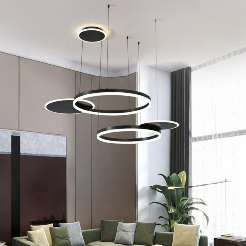 Bellastein Modern Rings Chandelier