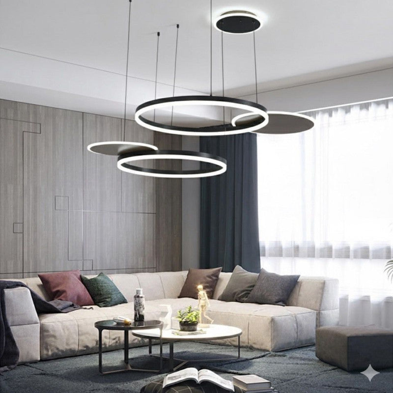 Bellastein Modern Rings Chandelier