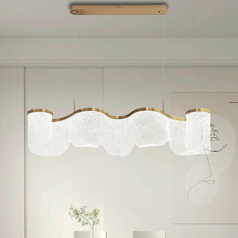 Modern Minimalist Wave Chandelier
