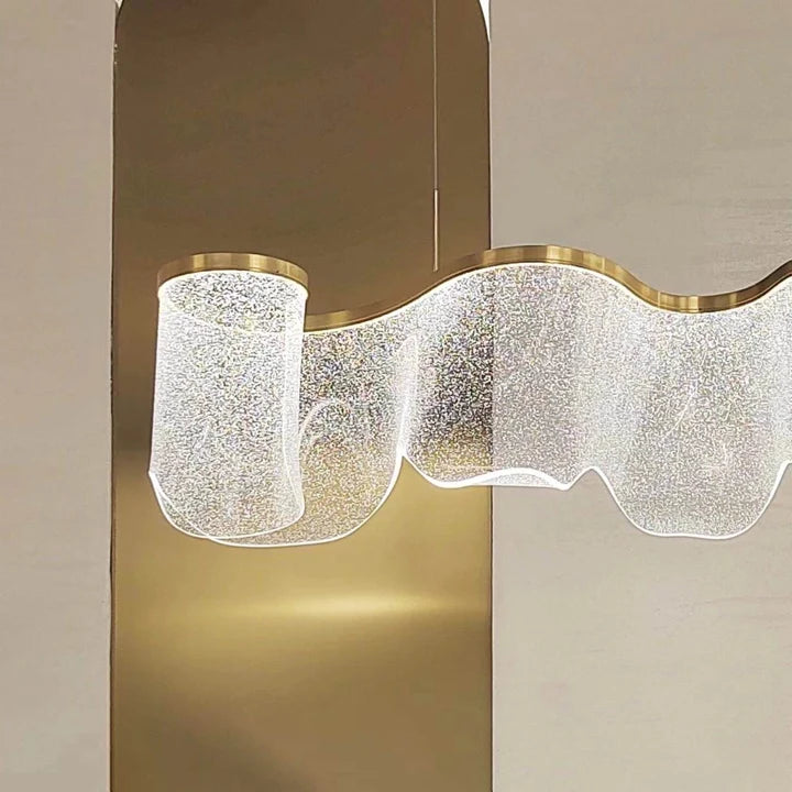 Modern Minimalist Wave Chandelier