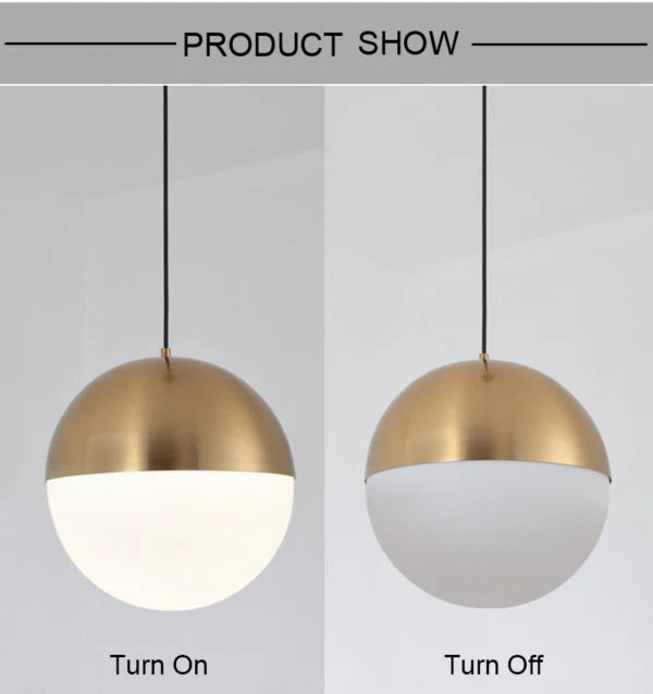 Loft Gold Pendant Light