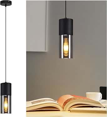 Glass Tube Hanging Light