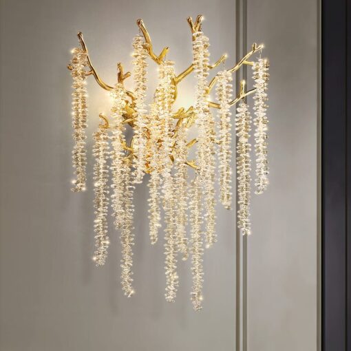 Modern Tree Branches Wall Light