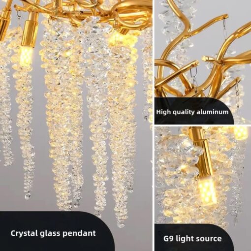 Dinning Crystal Tree Branches Chandelier