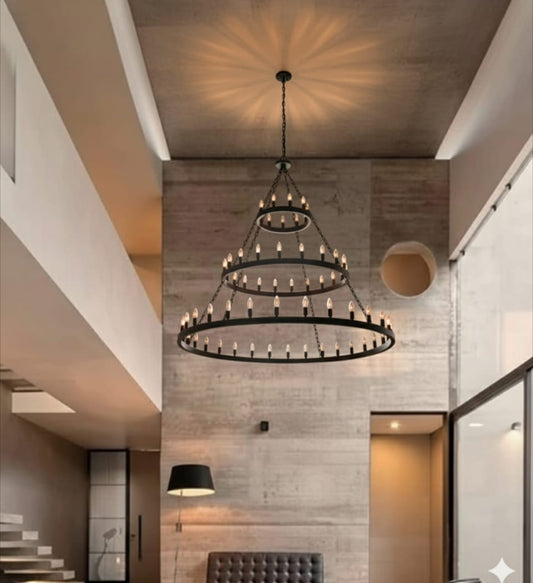 Modern Turkish Style Round Chandelier (Three Steps)