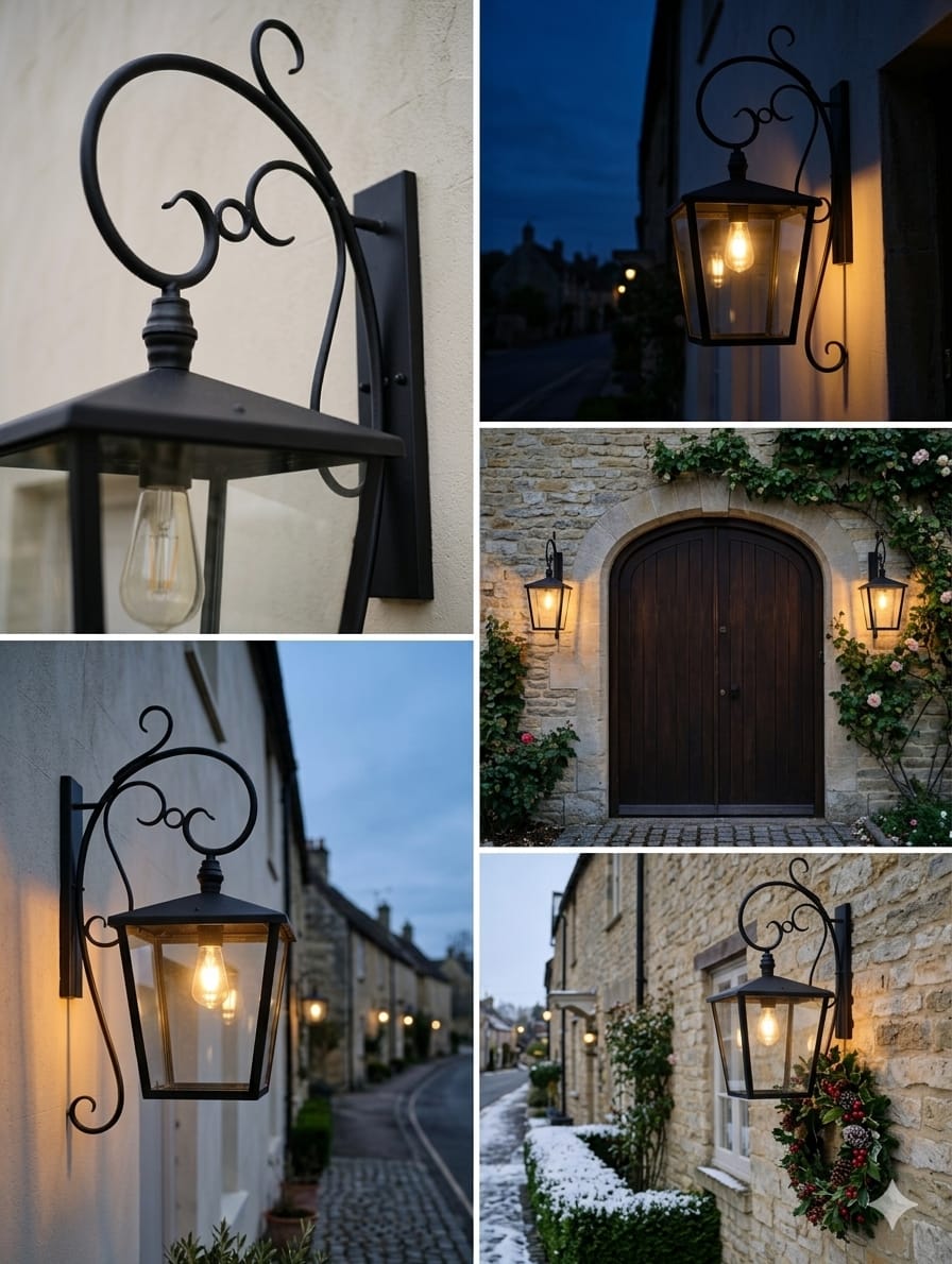 Traditional European Style Outdoor Wall Light