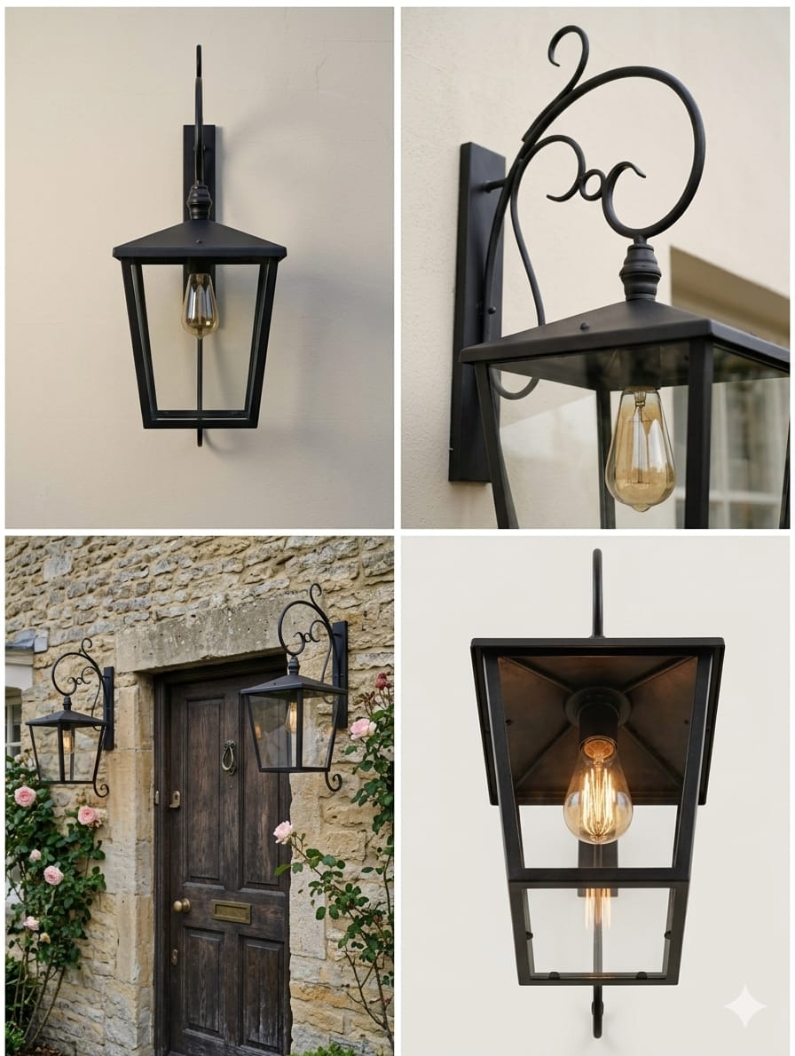 Traditional European Style Outdoor Wall Light