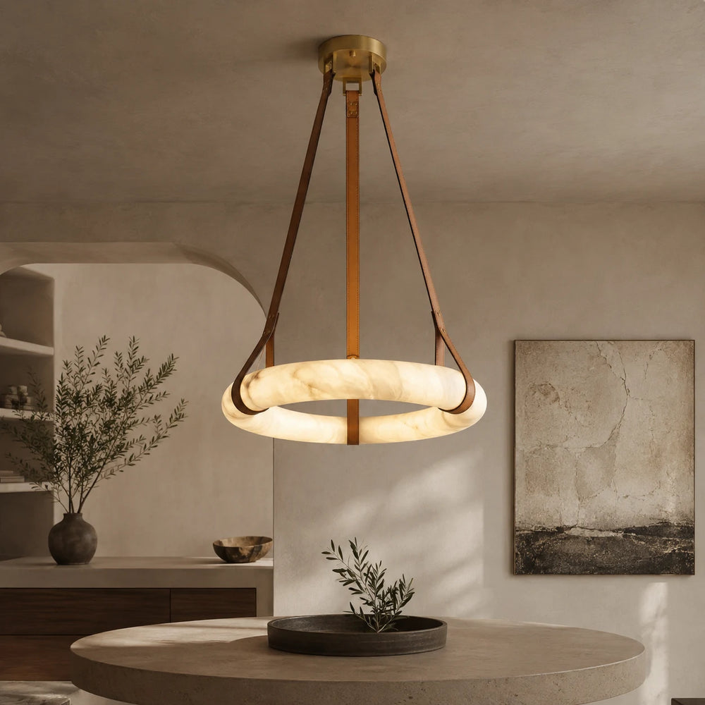 Modern Marble Chandelier