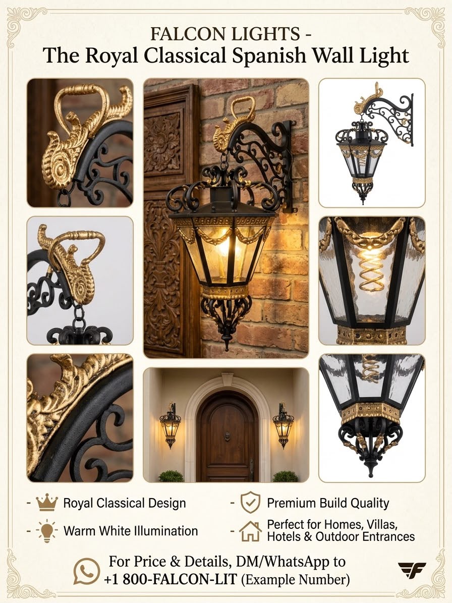 Royal Vintage Exterior Wall Light