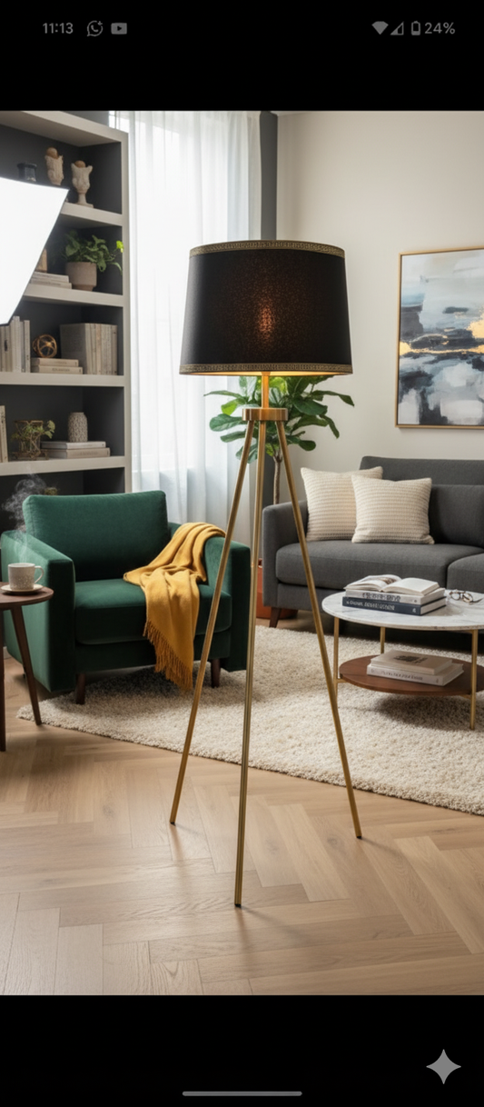 Modern Tripod Floor Lamp