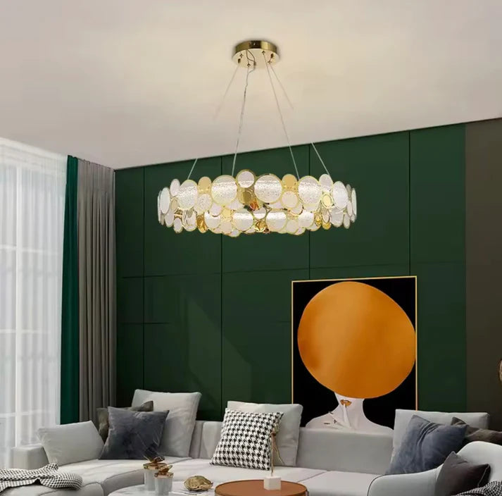 Modern Round Circle s Chandelier