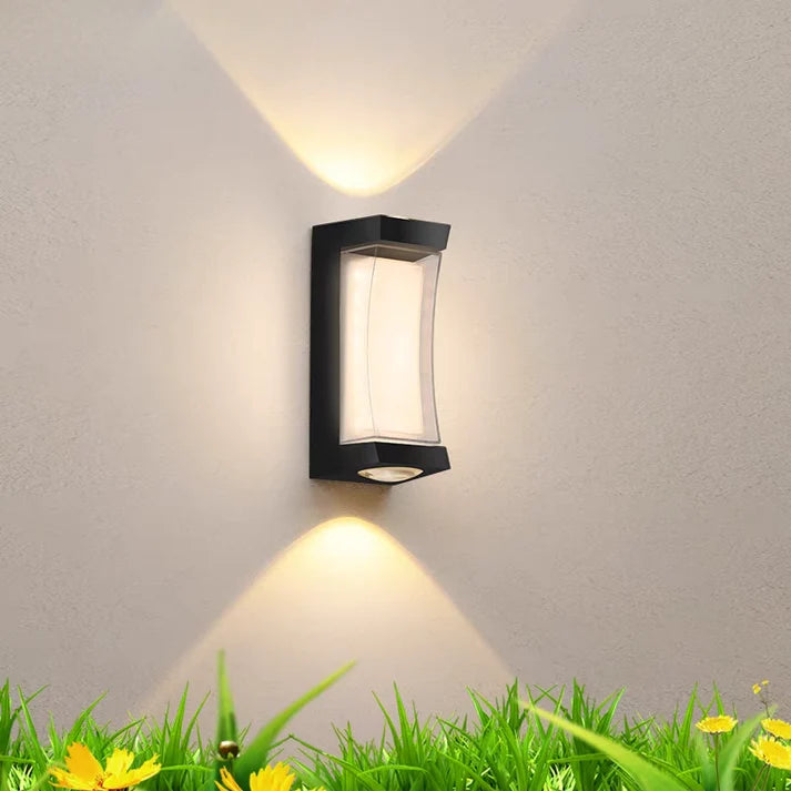 Curved Updown Wall Light