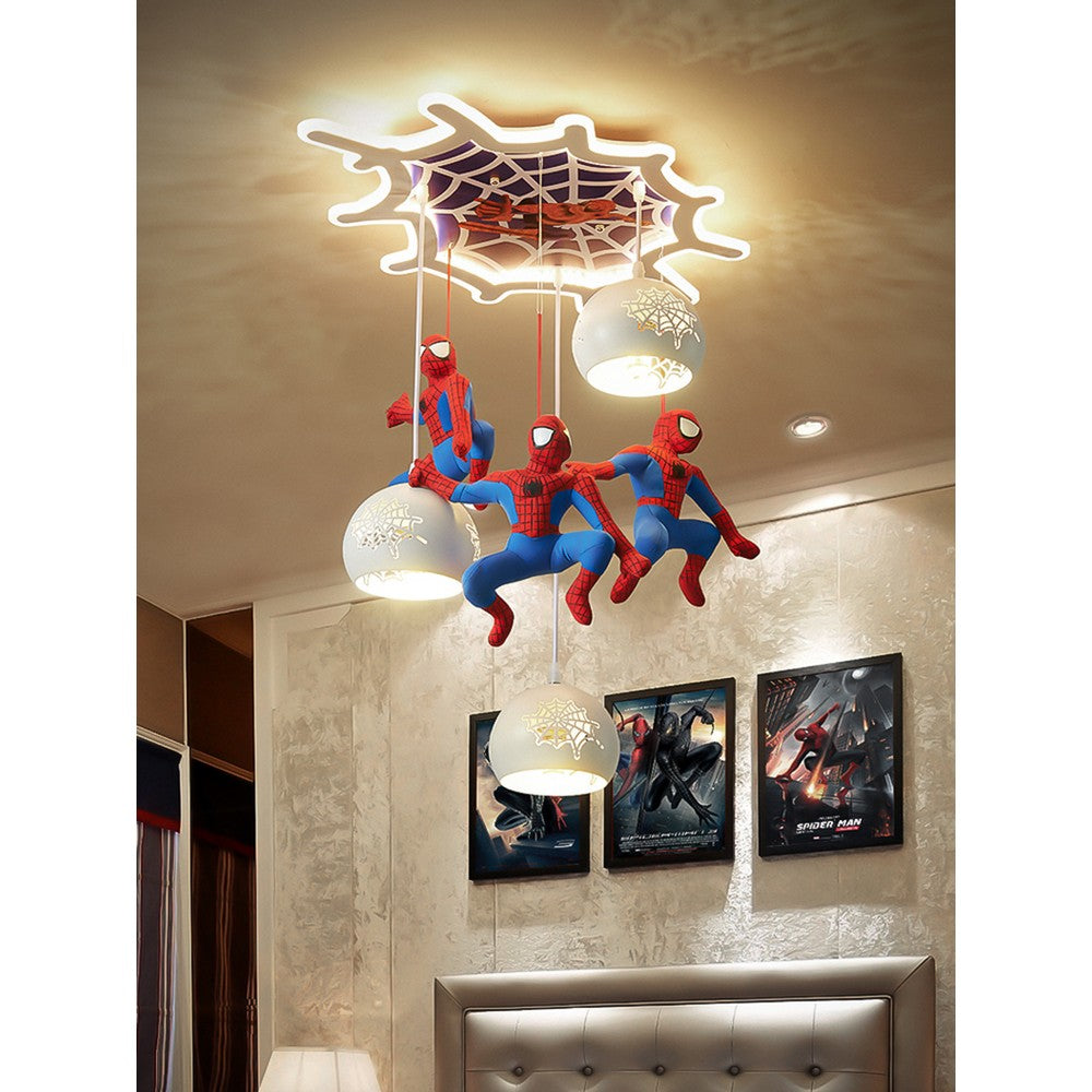 Spiderman Kids Chandelier