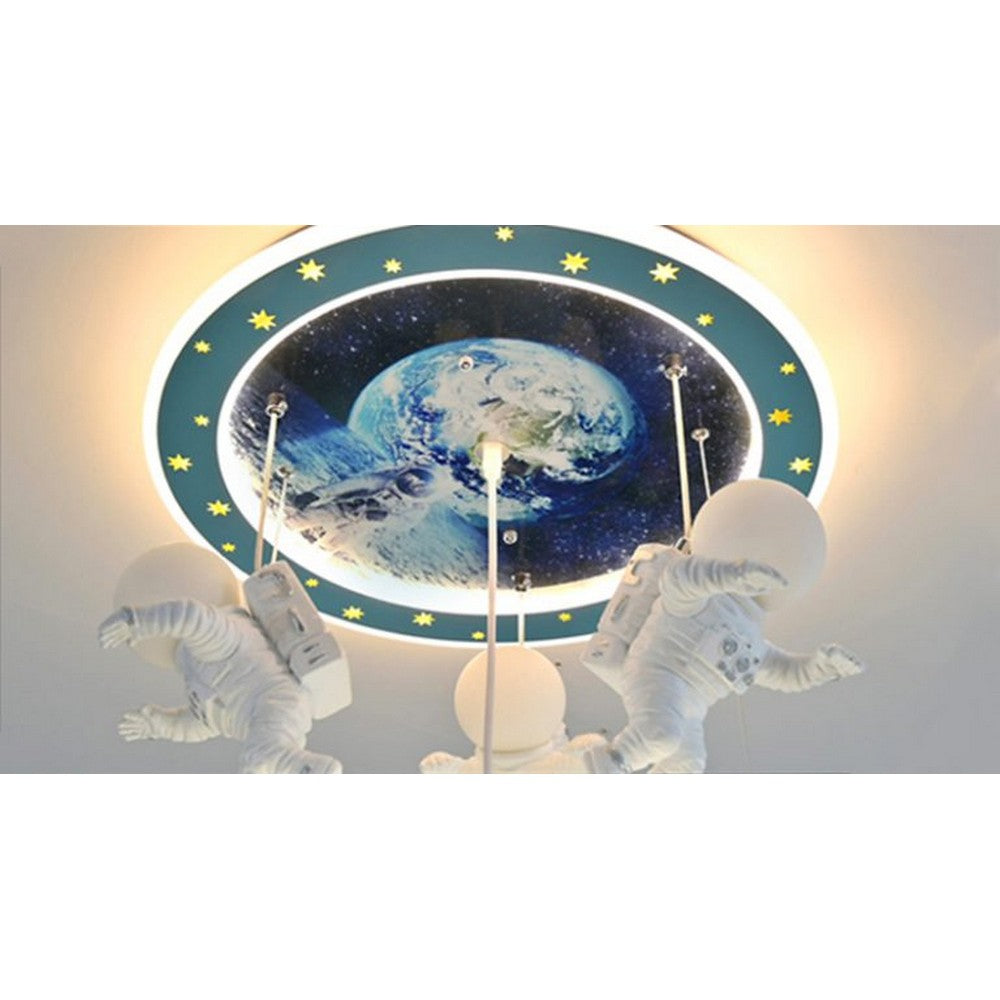 Astronaut Space Station Chandelier